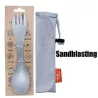 Herramientas de supervivenciaOutdoor camping - all in one - spoon and Fork - ideal for camping