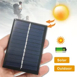 Solar panel - battery charger - 0.3W / 0.8W / 1W / 1.2W / 1.5W / 2W / 4W / 5WSolar panels