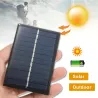 Paneles solaresSolar panel charger system - 2V 5V 6V 12V - mini - for battery cell phone