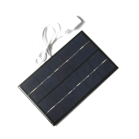 Paneles solaresSolar panel outdoor - 5W 5V  -  portable - usb - fast - light - traveling