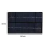Paneles solaresSolar panel outdoor - 5W 5V  -  portable - usb - fast - light - traveling