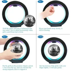 Luces & IluminaciónGlobe light - world map - office - home deco