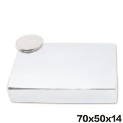 N52Magnet block 70x50x14mm - super strong - high quality