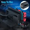 Nintendo SwitchNintendo Switch charging dock - with 8 game slots