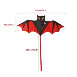 CometaBat shaped kite - 110cm - kids / children