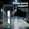 TitularesSoporte para teléfono Gravity - para ventilación de coche - soporte de 3 puntos - con bloqueo de seguridad