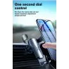 TitularesSoporte para teléfono Gravity - para ventilación de coche - soporte de 3 puntos - con bloqueo de seguridad