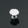 Orchid shaped furniture knobs - handles - ceramicFurniture