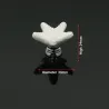 MueblesStarfish shaped knob - ceramic - cupboard / cabinets / handles