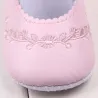 ZapatosLeather shoes - with flower design - newborns / babies