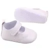 ZapatosLeather shoes - with flower design - newborns / babies