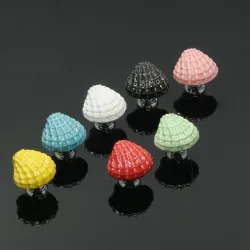 MueblesSeashell shaped knob - ceramic - cupboard / handles / cabinet
