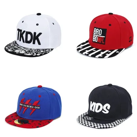 Sombreros & gorrasEmbroidered hip hop  baseball caps - boys&girls - 3 - 8 years old