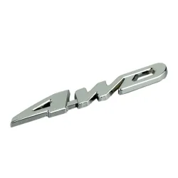 PegatinasAdhesivo de coche cromado 4WD