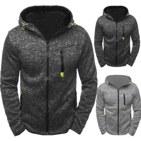 Men's cotton hoodie with zipperHoodies & Sweatshirt
