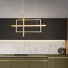 Luces de techoMinimalistic rectangle design - chandelier light - LED - 2 / 3 / 4 heads