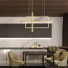 Luces de techoMinimalistic rectangle design - chandelier light - LED - 2 / 3 / 4 heads