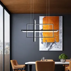 Luces de techoMinimalistic rectangle design - chandelier light - LED - 2 / 3 / 4 heads