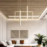 Luces de techoMinimalistic rectangle design - chandelier light - LED - 2 / 3 / 4 heads