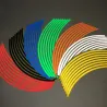 PegatinasTiras reflectantes para ruedas de coche - pegatinas - 16 piezas