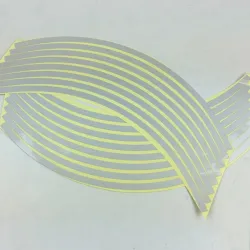 PegatinasTiras reflectantes para ruedas de coche - pegatinas - 16 piezas
