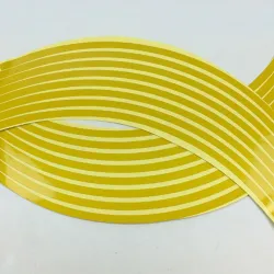 PegatinasTiras reflectantes para ruedas de coche - pegatinas - 16 piezas