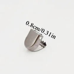 Metal shoelace heads - buckles / ends - replaceable - 5 piecesShoes