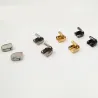 Metal shoelace heads - buckles / ends - replaceable - 5 piecesShoes