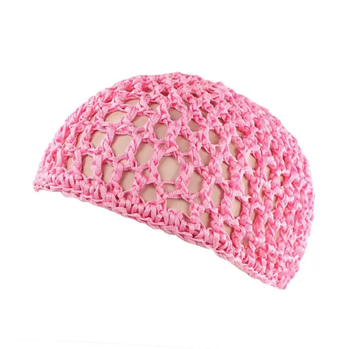 Mesh crochet cap - trendy hair netHats & Caps