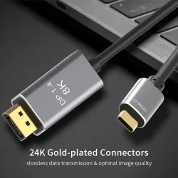 CablesThunderbolt 3 - USB - C DP1.4 cable -  for MacBook display XDR