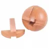 De maderaBola de madera - rompecabezas de bloqueo - juguete educativo de desbloqueo