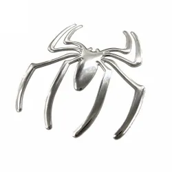PegatinasAraña 3D - etiqueta engomada del coche - cromo