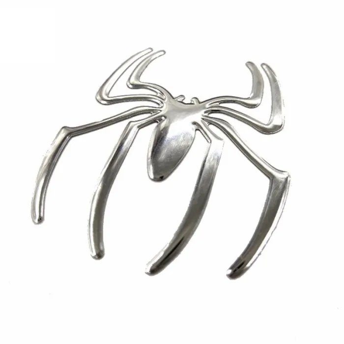 PegatinasAraña 3D - etiqueta engomada del coche - cromo