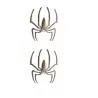 PegatinasAraña 3D - etiqueta engomada del coche - cromo