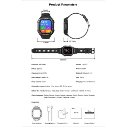 Ropa inteligenteKOSPET ROCK smart watch for men - outdoor sports - waterproof - fitness tracker - blood pressure monitor