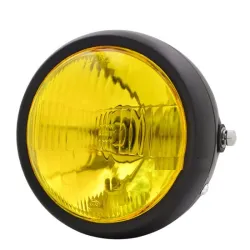 Luces6 1/2 "- lámpara de faro retro para motocicleta