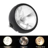 Luces6 1/2 "- lámpara de faro retro para motocicleta