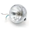 Luces6 1/2 "- lámpara de faro retro para motocicleta