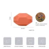 De maderaCreative educational building toys for children - nordic style wooden building blocks - rainbow colors