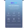 Baseus - docking station - charger with stand - type-C HUB to HDMI - for Samsung S20 S10 / Huawei P30Chargers