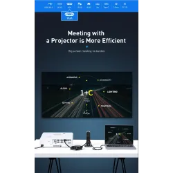 Baseus - USB-C 3.0 / HUB type-C to HDMI - RJ45 VGA SD / TF - power adapter - 17 in 1 docking station for Macbook ProStands