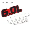 Pegatinas3D metal car sticker - engine size emblem - 4.0L - 7.0L