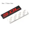 PegatinasMetal car sticker - engine size emblem - 3.0L - 3.8L