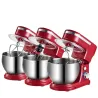 Utensilios para hornear1200W 5L Stainless Steel Bowl 6-speed Kitchen Food Stand Mixer Cream Egg Whisk Whip Dough Kneading Mix...