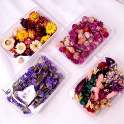 Flores artificialesFlores secas - decoración para hacer velas / manualidades con resina