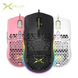 MouseHoneycomb deluxe lightweight gaming mouse - 67gram -  ultra weave cable for computer gamer