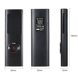 MultimetrosProffessional mini laser rangefinder - 40M / 60m  distance  - hand angle control