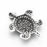 CollarVintage necklace with rhinestone turtle