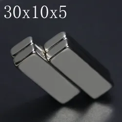 N35N35 - neodymium magnet - super strong block - 30mm * 10mm * 5mm