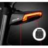 LucesLuz de freno de bicicleta - luz de giro - luz trasera de cola de flash - línea láser